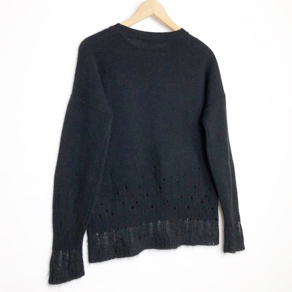 Skull Cashmere black sweater - Picture 3 of 9